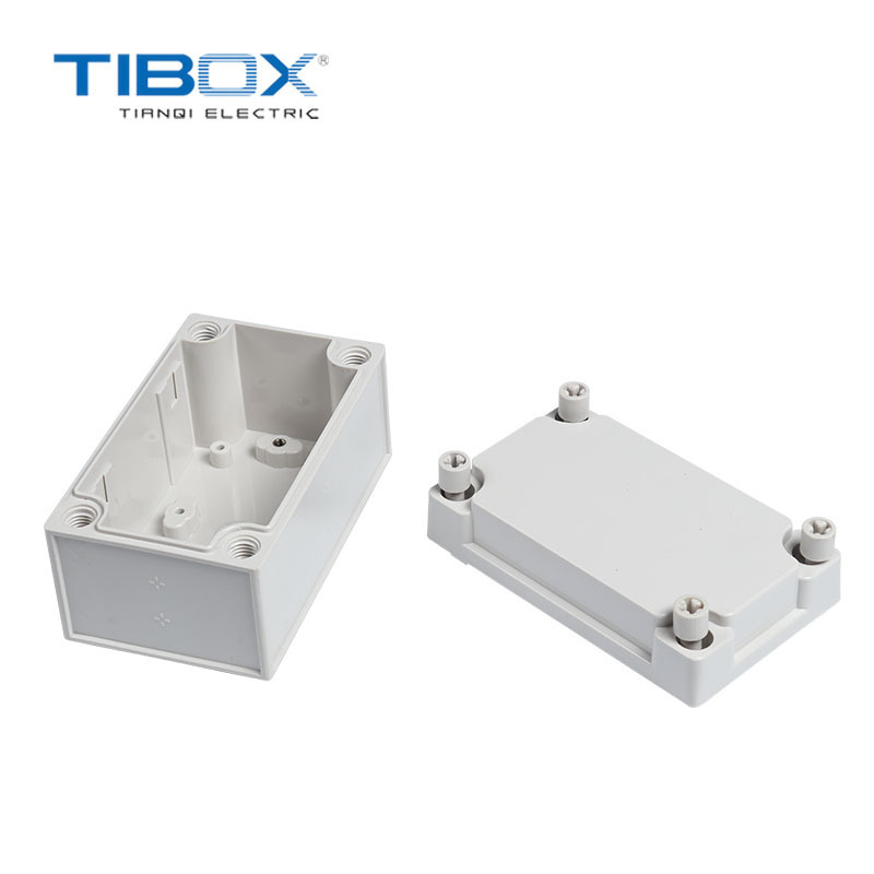 TIBOX Carcasă Externă din Plastic IP66 Impermeabilă pentru Cabluri, Potrivită pentru clădiri mari, transport feroviar, fabrici, câmpuri petroliere și mine de cărbune