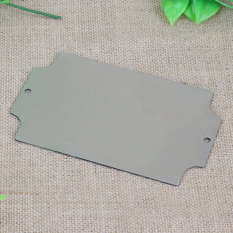 Placǎ de montaj zincatǎ pentru cutie de conexiuni impermeabilă, placă inferioară internă, placă fixare metalică — SUPERVOLT