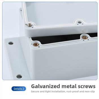 Long Song ABS vodotesná rozvádzačová skrinka s uchami pre vonkajšie ovládanie a napájanie elektromobilov