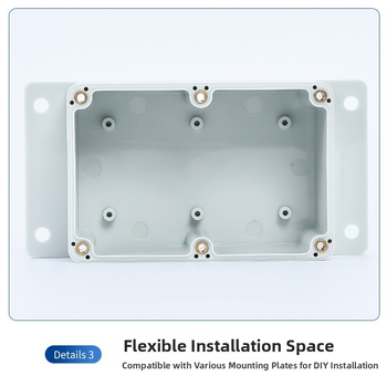 Long Song ABS vodotesná rozvádzačová skrinka s uchami pre vonkajšie ovládanie a napájanie elektromobilov