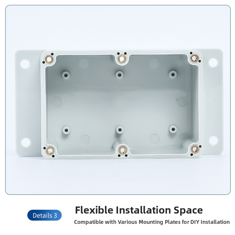 Long Song ABS vodotesná rozvádzačová skrinka s uchami pre vonkajšie ovládanie a napájanie elektromobilov