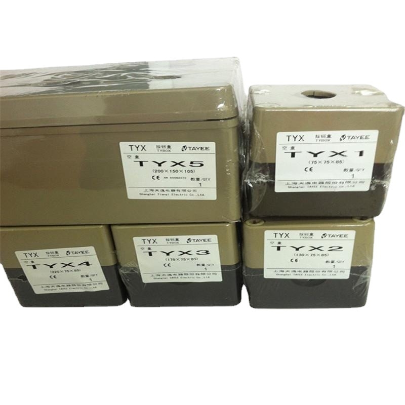 Tianyi TYX3 háromlyukú csatlakozódoboz, ABS műanyag, IP65, mechanikai berendezésekhez