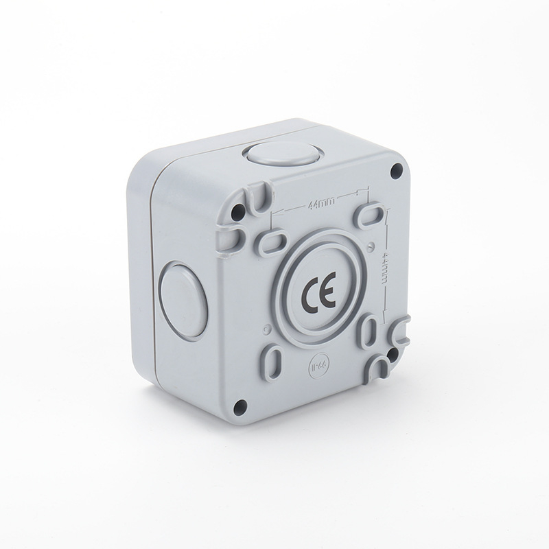 Minte εξωτερικός αδιάβροχος διακόπτης 20A, με κουτί διακλάδωσης προστατευόμενο από πιτσιλίσματα, για κήπο και εσωτερικό μπάνιο