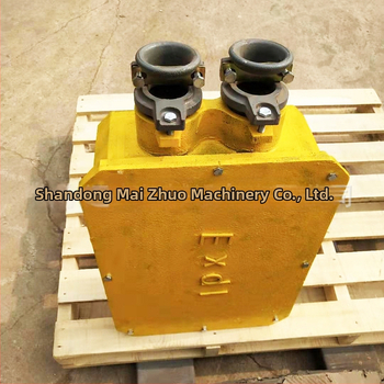 Θωρακισμένο κιβώτιο συνδέσεων ηλεκτροκινητήρα, χυτοσίδηρος, μοντέλο Y/YB, για μεταλλευτικές και χημικές βιομηχανίες