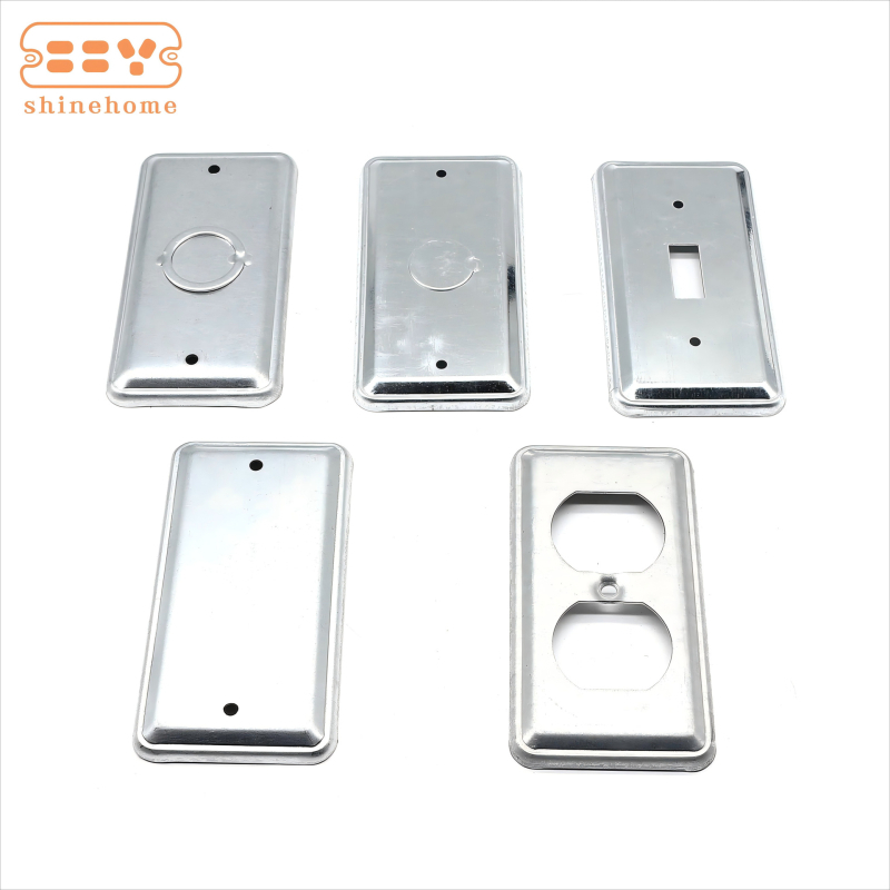 Cutie de joncțiune dreptunghiulară, carcasă și capac din oțel galvanizat, IP66, montaj pe perete