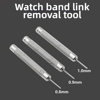 Pulksteņu remonta komplekts: korpusa atvērtājs, siksnas atdalītājs, siksnas regulētājs, pin izspiedējs, mazs āmurs, nerūsējošais tērauds — zīmols Xing wei qiang