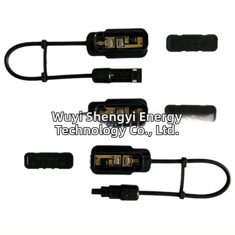 Τριμερες κουτί διακλαδώσεων φωτοβολταϊκών για υψηλής ισχύος παραγωγής, αδιάβροχο