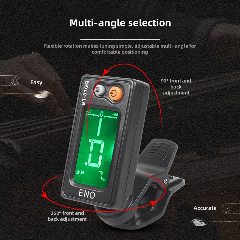 ENO ET-31GQ Guqin elektronický tuner s metronomom a kapodasterom