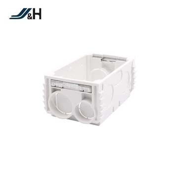 JH Skrytá krabica na stenu pre vypínač podľa austrálskeho štandardu s ochranou a vstupom káblov