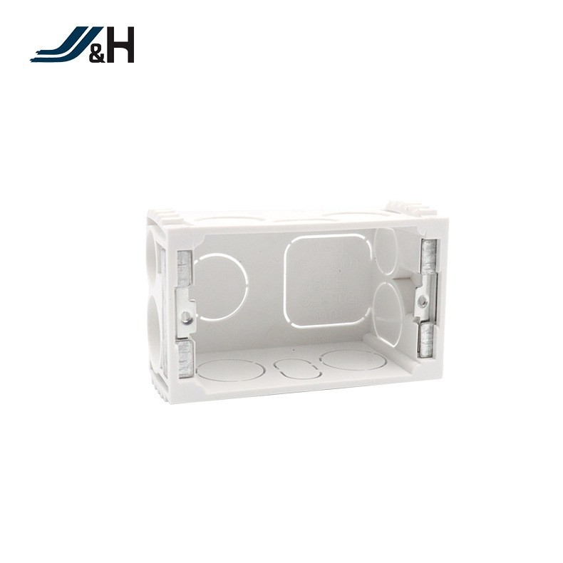JH Skrytá krabica na stenu pre vypínač podľa austrálskeho štandardu s ochranou a vstupom káblov