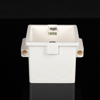 Cutie ascunsă pentru conectarea cablurilor, design îngroșat, pre-montată, din PVC, seria 60/70, filetată