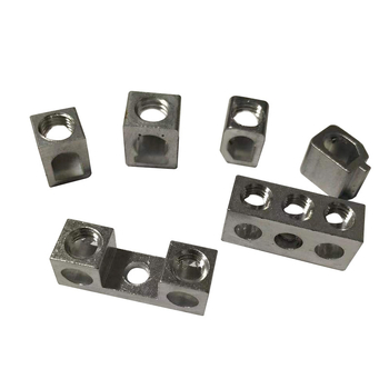 Едноредов заземителен меден шинен клемен блок — Uplift; серия: детайли по запитване; приложение: заземляща и нулева шина