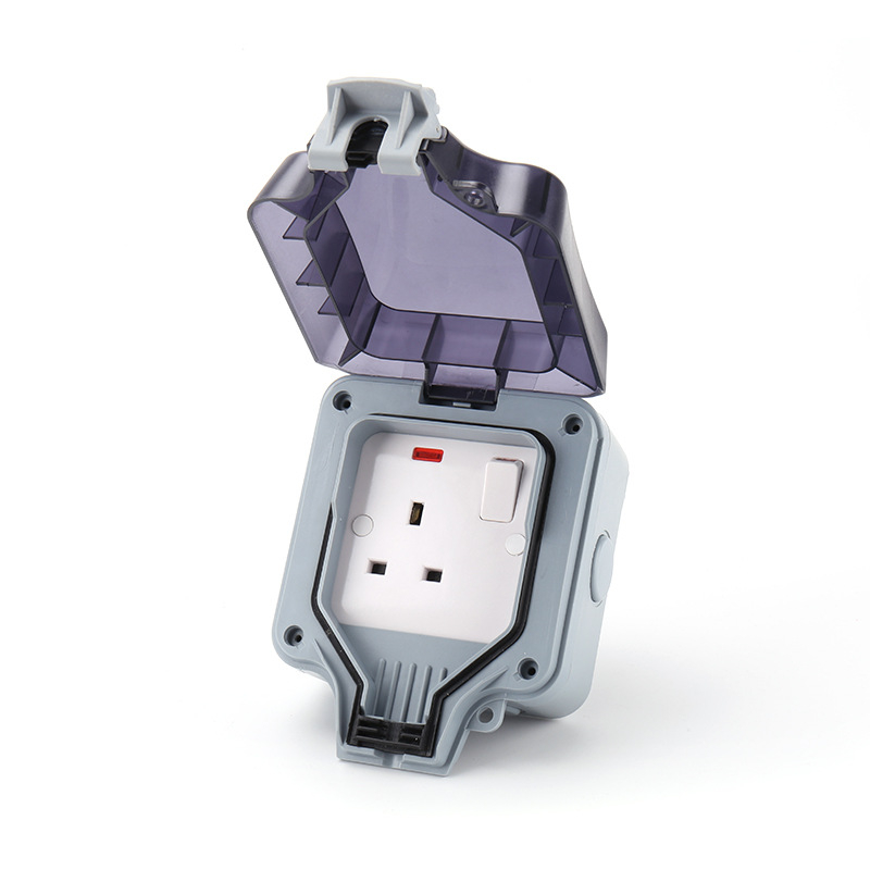 Cutie de legături impermeabilă pentru exterior, monogang, pentru conexiuni electrice