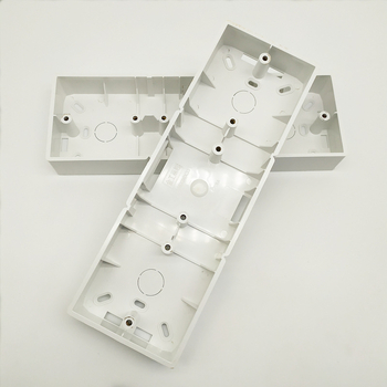 Κουτί σύνδεσης τύπου 86, τριών θέσεων, ενισχυμένο, ανθεκτικό στη φλόγα, καθολική ανοικτή θήκη για διακόπτη τοίχου και πρίζα