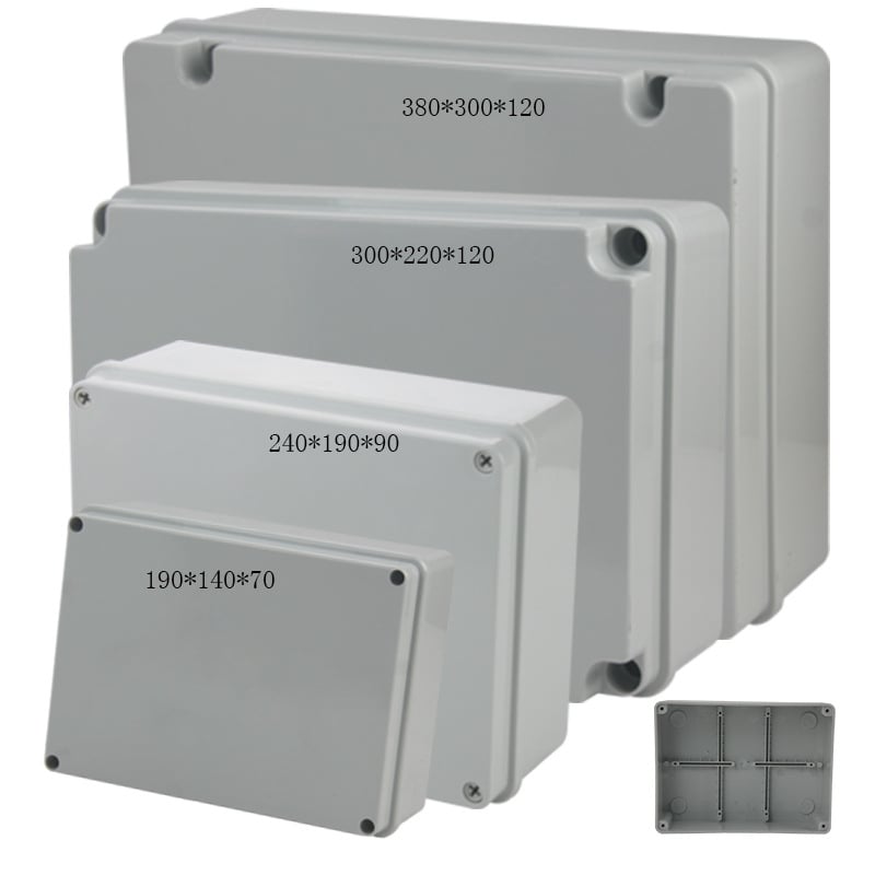 Kutija za rasklop s utorom za karticu IP66 vodootporna, ABS poklopac, vodootavna i prašinska žica, montaža bez vijaka