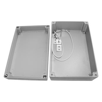 Cutie de distribuție exterior etanșă FA10-2, cu monitorizare cabluri și sursă de alimentare, cu patru găuri, impermeabilă