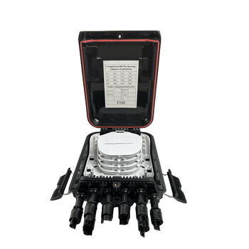 Cutie de distribuție a fibrei optice din ABS, pentru exterior, rezistentă la apă FTTH