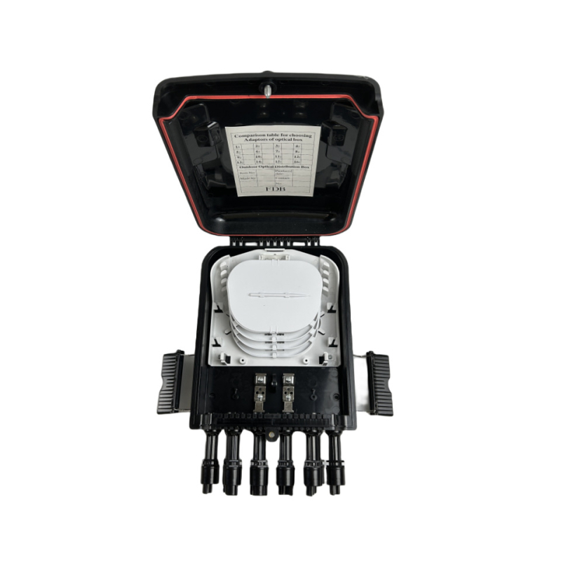 Cutie de distribuție a fibrei optice din ABS, pentru exterior, rezistentă la apă FTTH