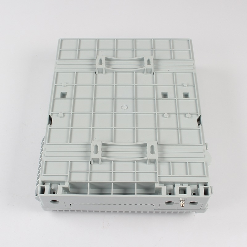 16-jadrová optická spojovacia skrinka, vodotesná IP56, telekomunikačná trieda, 3 vstupy 16 výstupov