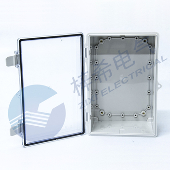 Πλαστικό αδιάβροχο κουτί συνδεσμολογίας, με ανοιγόμενη πόρτα, ABS πλαστικό με διαφανές καπάκι — Μοντέλο ZX-ATE-192914, Μάρκα ZIXI Electrical