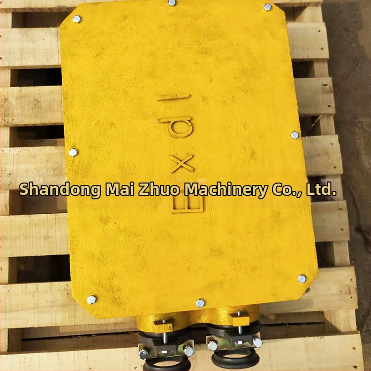 Plahvį atspari motorinių kabelių dėžė, liejamojo geležies, modelis Y/YB, skirta kasybos ir chemijos pramonei