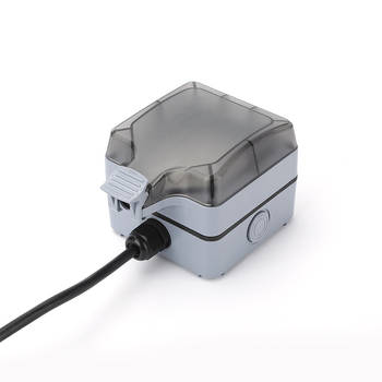 Εξωτερική πρίζα IP66, γερμανικού στυλ, ευρωπαϊκό πρότυπο, μονάδα 16A, αδιάβροχο κουτί