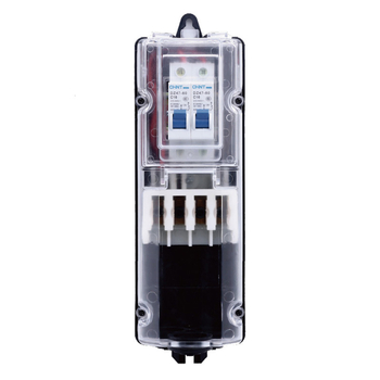 M696 Kültéri utcai világítási elosztó doboz – légkapcsoló, villámvédelmi arrester, IP54, átlátszó ház