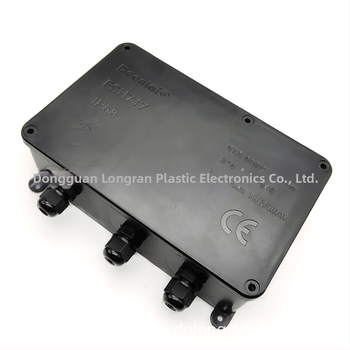 Longran IP68 vodotesné uzatvorené puzdro na napájací kábel pre vonkajšie podvodné osvetlenie, vhodné pre malé domáce spotrebiče