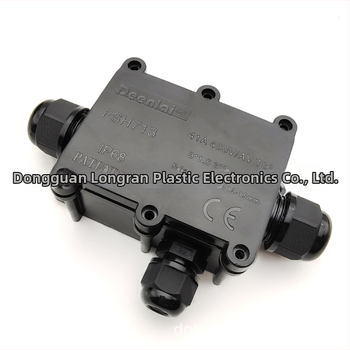 Longran IP68 vodotesné uzatvorené puzdro na napájací kábel pre vonkajšie podvodné osvetlenie, vhodné pre malé domáce spotrebiče