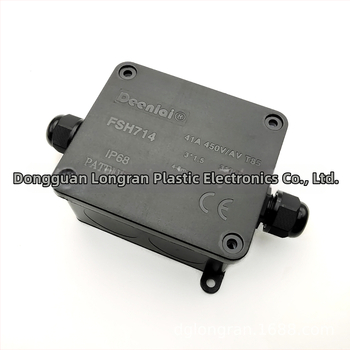 Longran IP68 vodotesné uzatvorené puzdro na napájací kábel pre vonkajšie podvodné osvetlenie, vhodné pre malé domáce spotrebiče