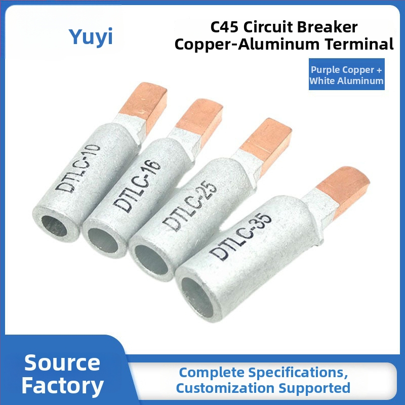 DTLC-25 Cu-Al pārejas dakšveidīga termināla adata alumīnija vadiem