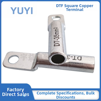 DTF10-300 Меден преходен терминал с квадратна глава, въздушно отворен, RoHS