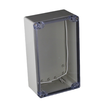 Εξωτερικό αδιάβροχο κουτί σύνδεσης από ABS με διαφανές καπάκι για PCB πλακέτες και εξοπλισμό