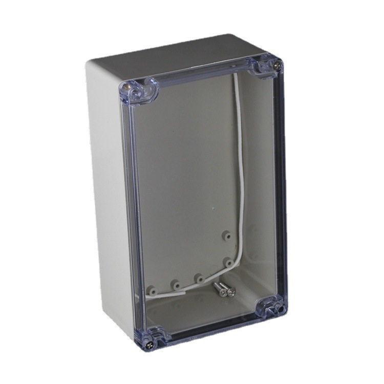 Εξωτερικό αδιάβροχο κουτί σύνδεσης από ABS με διαφανές καπάκι για PCB πλακέτες και εξοπλισμό
