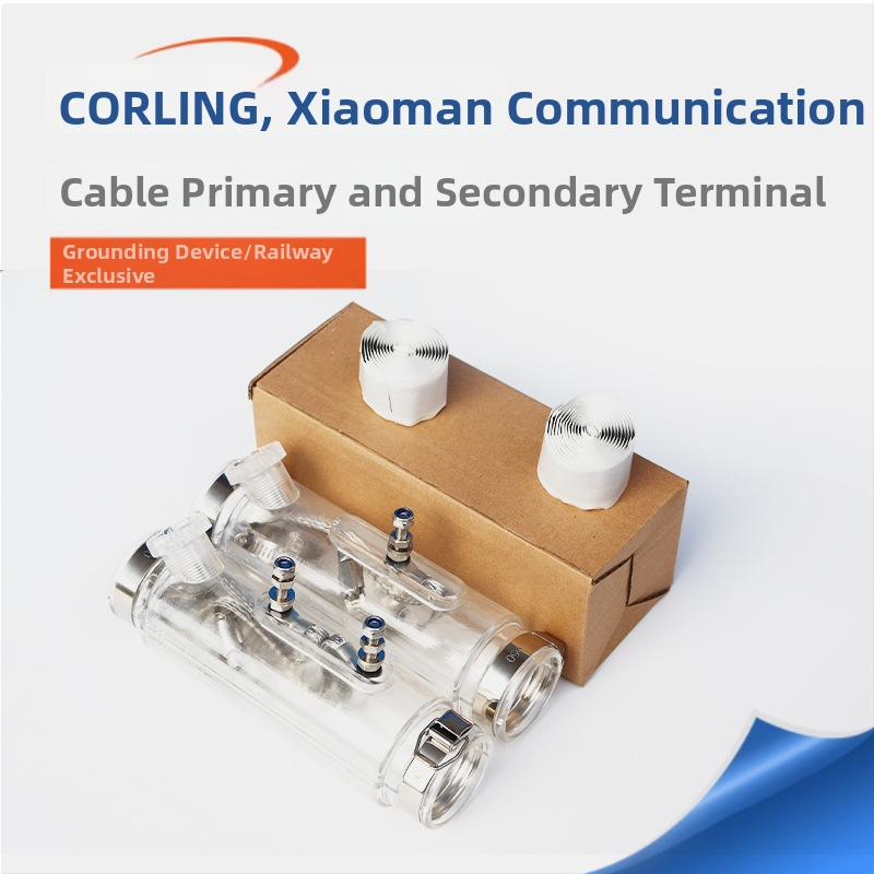 Izolačný spoj káblu pre železničnú signalizáciu a traťový tranzit, priehľadný terminál, vnútorné pripojenie, model HGM-J