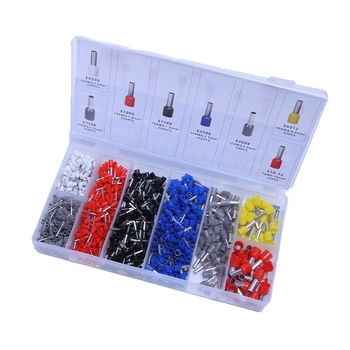 Lh/lehao 10-полюсен тръбоподобен изолиран клемен блок комплект с пинови терминали и конектори за кабели