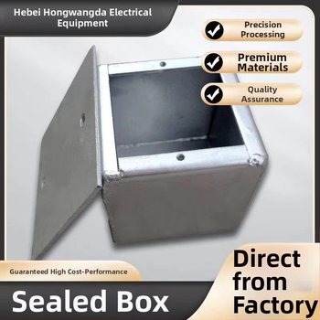 Σφραγισμένο Κουτί Σύνδεσης, Εκρηξιο-Ανθεκτικό και Αδιάβροχο, Γαλβανισμένο Μεταλλικό Κέλυφος με Σιδερένιο Καπάκι