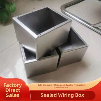 Σφραγισμένο Κουτί Σύνδεσης, Εκρηξιο-Ανθεκτικό και Αδιάβροχο, Γαλβανισμένο Μεταλλικό Κέλυφος με Σιδερένιο Καπάκι