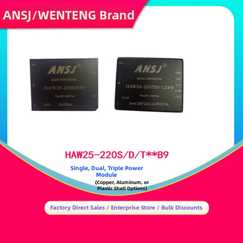 ANSJ Jaudas modulis HAW25-220S05/12/15/24/48B - Ievade 220V, Izejas 3.3V/5V/24V