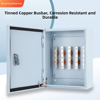 Κουτί χαλκού ράβδων διανομής JXF1, σταθερή εγκατάσταση, 4/5 κυκλώματα, 1 σειρά, 50 A