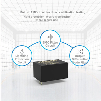 High Energy Cube 5W AC-DC превключваем модул за захранване, вход 220V, изход 5V1A, изолиран регулатор, CE сертифициран (AP05N05-Zero)
