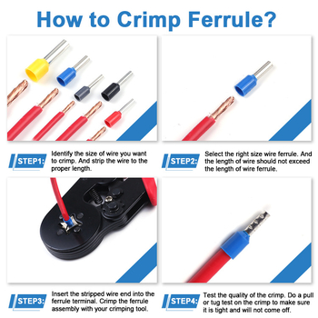 VE тръбена клема за свързване, меден конектор