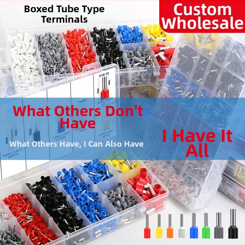 VE тръбена клема за свързване, меден конектор