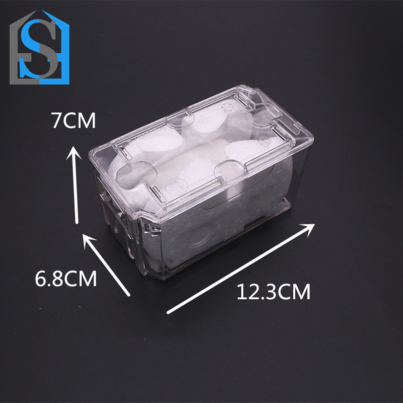 Box na hodinky FSF-G165A – PET materiál, vstrekovacie formovanie, balenie darčekov a šperkov, značka Fushifa