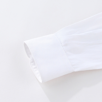 Detská unisex košeľa, V-krk, dlhé rukávy, 100% bavlna, pre deti od 8 rokov