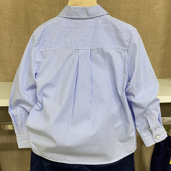 Cămașă pentru copii din bumbac, mâneci lungi, model desen animat, stil coreean, pentru 3–8 ani, primăvară-toamnă