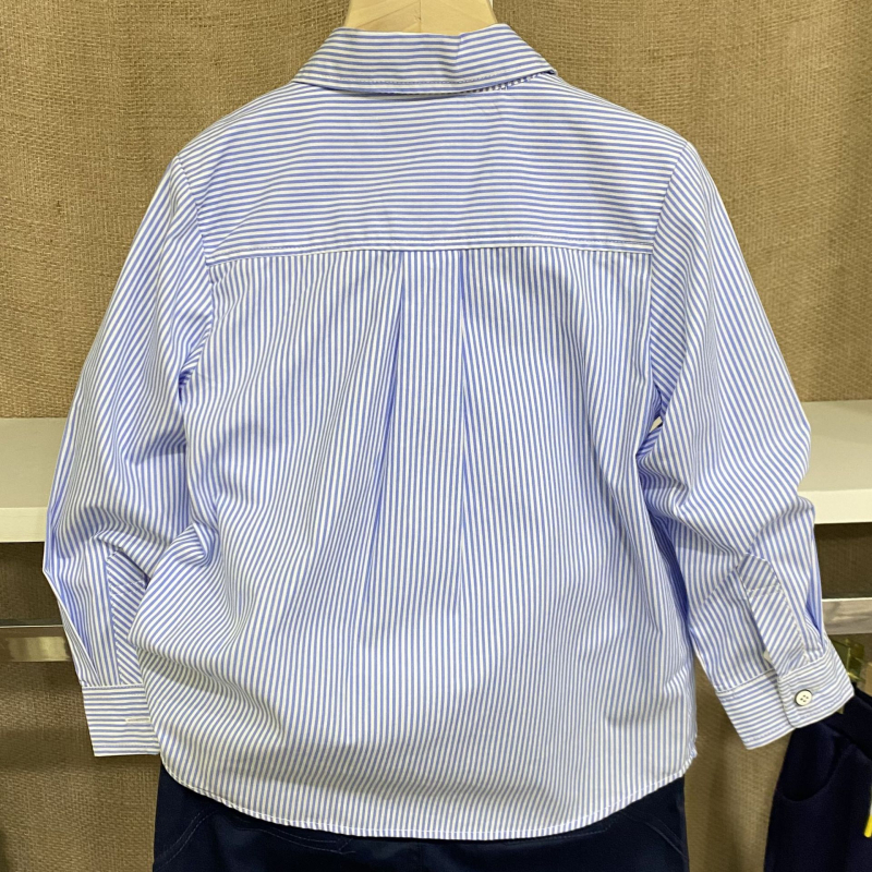 Cămașă pentru copii din bumbac, mâneci lungi, model desen animat, stil coreean, pentru 3–8 ani, primăvară-toamnă