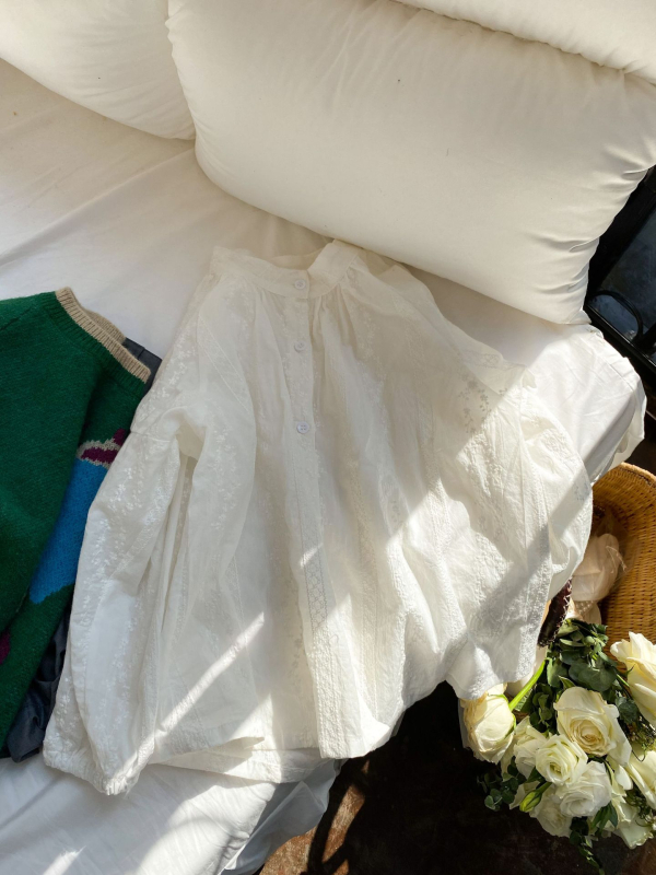 TCkids detská košeľa, korejský štýl, okrúhly výstrih, dlhé rukávy, 98% bavlna