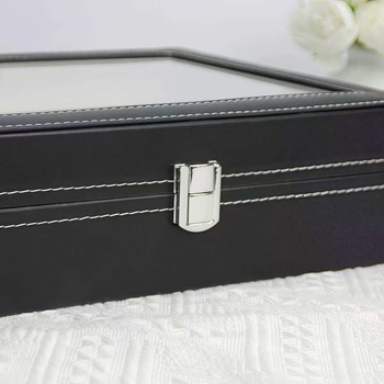 Na sklade: kožená hodinová skrinka s 12 priečinkami, balenie šperkov, šitie, kartónové balenie