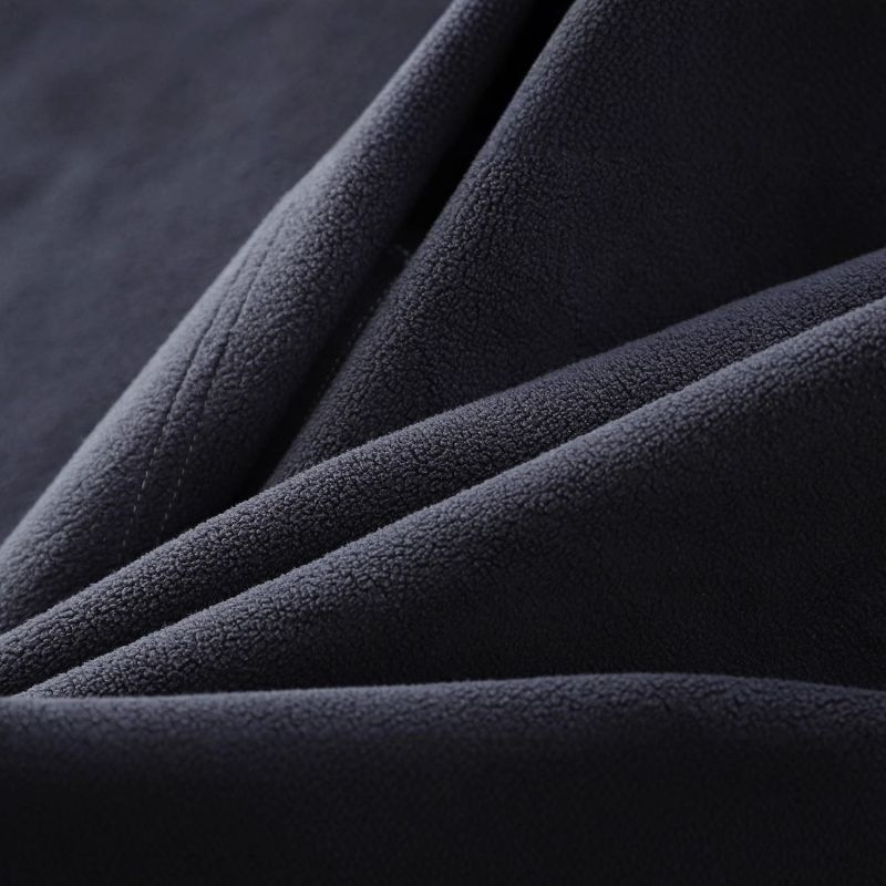 Chlapčenská džínová košeľa-jakna s fleecovou podšívkou, dlhý rukáv, zimný model 2025, 95% bavlna, jednofarebná, hrubá, pre deti od 8 rokov